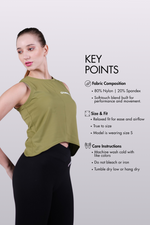 Load image into Gallery viewer, Women&#39;s Flexflow Green Tank
