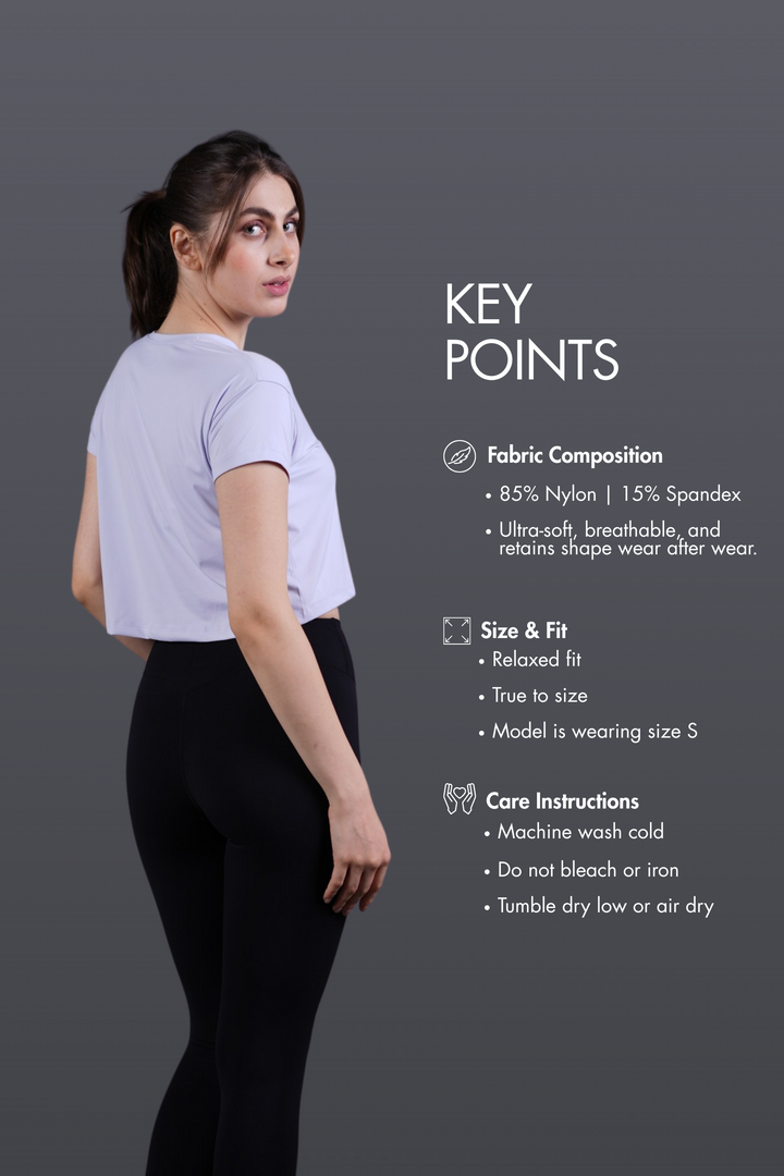 TrainPro Crop Top Light