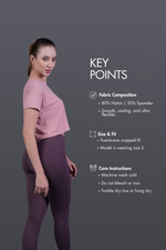 Load image into Gallery viewer, FlexCurve Mauve Leggings
