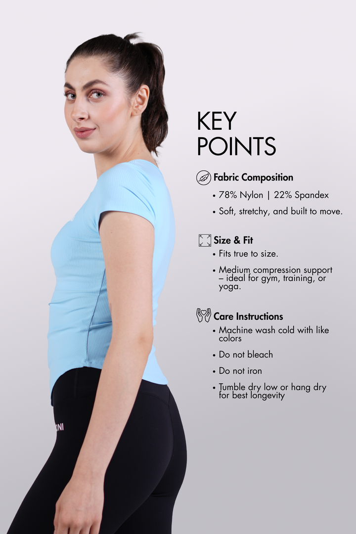 Women's CoreTee Blue T-Shirt