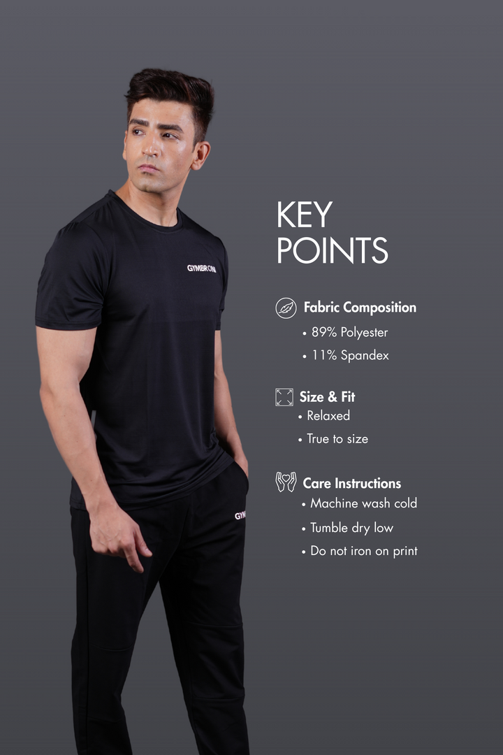 MotionTee Black T-Shirt