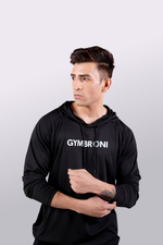 Load image into Gallery viewer, LiteCore Black Hoodie
