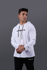 Load image into Gallery viewer, LiteCore White Hoodie
