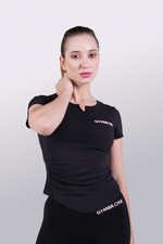 Load image into Gallery viewer, Women&#39;s CoreTee Black T-Shirt
