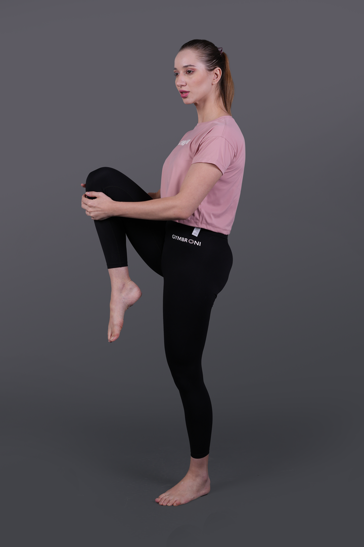TrainPro Crop Top Mauve