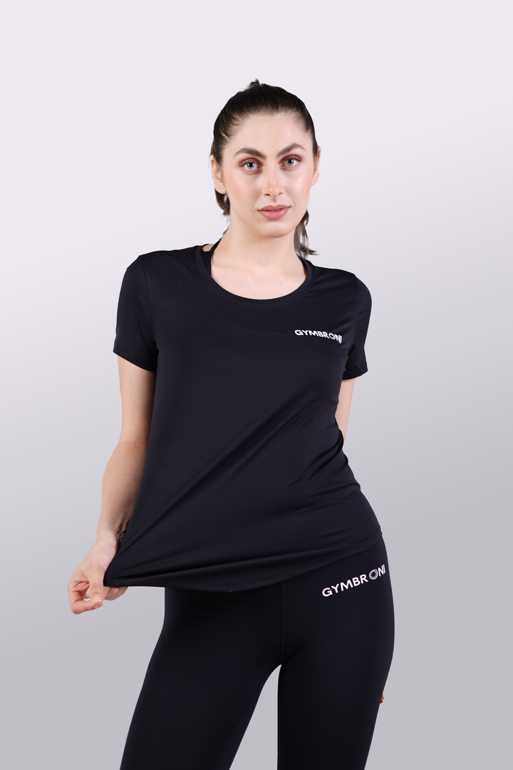 Women's ToneTee Black T-Shirt