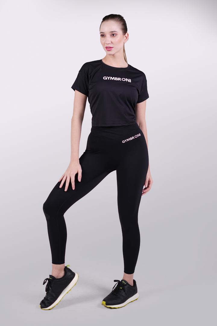 CrossCurve Black Tights