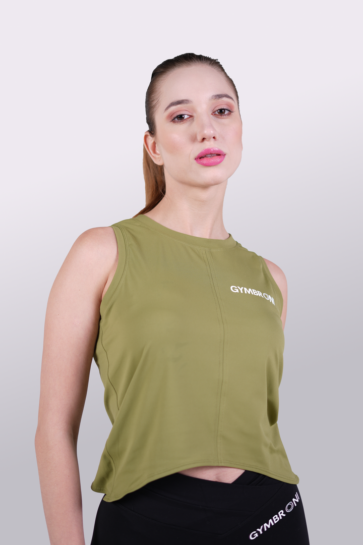 Women's Flexflow Green Tank
