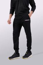 Load image into Gallery viewer, Trainmode Black Joggers
