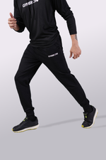 Load image into Gallery viewer, Trainmode Black Joggers
