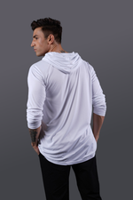Load image into Gallery viewer, LiteCore White Hoodie
