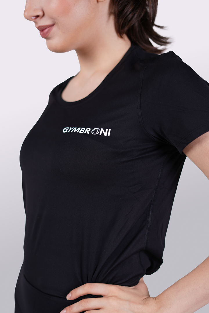 Women's ToneTee Black T-Shirt