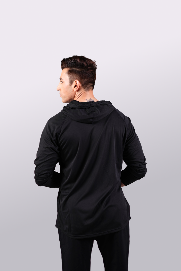 LiteCore Black Hoodie