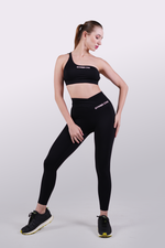 Load image into Gallery viewer, CrossCurve Black Tights
