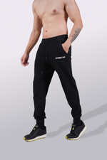 Load image into Gallery viewer, Trainmode Black Joggers
