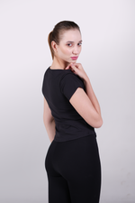 Load image into Gallery viewer, Women&#39;s CoreTee Black T-Shirt
