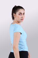 Load image into Gallery viewer, Women&#39;s CoreTee Blue T-Shirt
