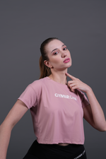 Load image into Gallery viewer, TrainPro Crop Top Mauve
