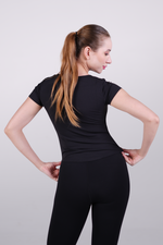 Load image into Gallery viewer, Women&#39;s CoreTee Black T-Shirt
