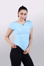 Load image into Gallery viewer, Women&#39;s CoreTee Blue T-Shirt
