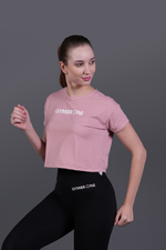 Load image into Gallery viewer, TrainPro Crop Top Mauve

