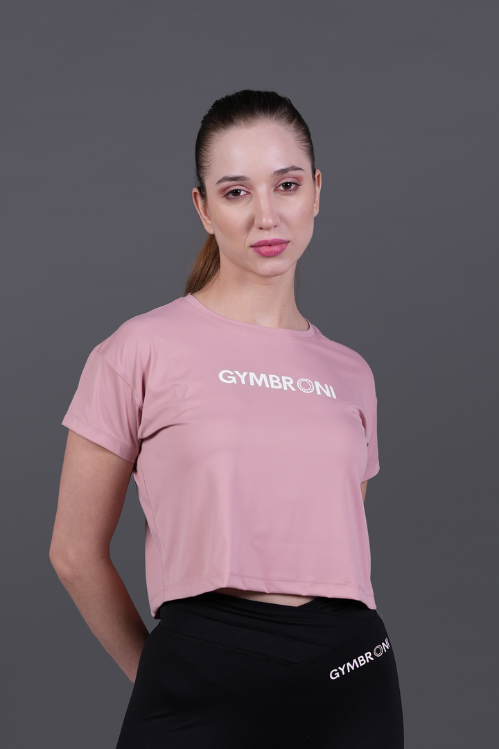 TrainPro Crop Top Mauve