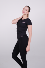 Load image into Gallery viewer, Women&#39;s CoreTee Black T-Shirt
