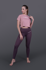 Load image into Gallery viewer, FlexCurve Mauve Leggings
