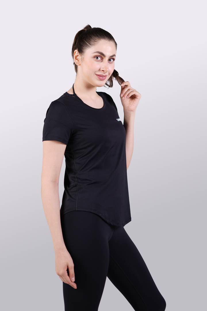 Women's ToneTee Black T-Shirt